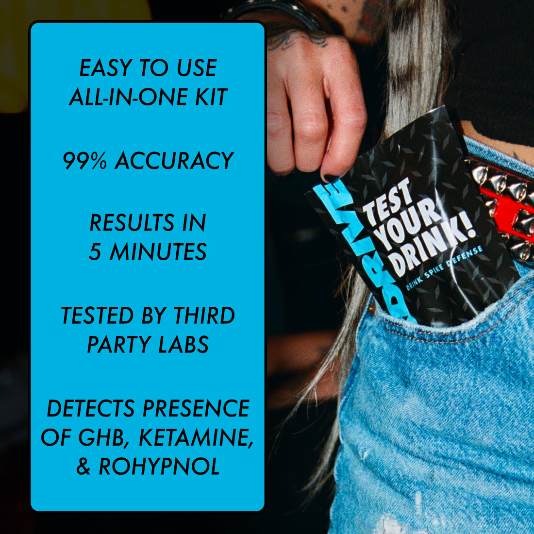 XL Drink Spike Test Kit 2.0