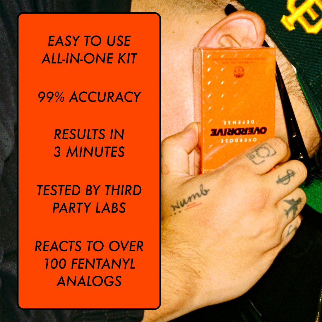 ★★※限定品※オマケテスター7点【★Fenty セット★ 】 Fentanyl Test Kit – Overdrive